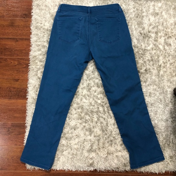 LOFT Curvy Straight Blue Pants 👖 - Picture 6 of 6